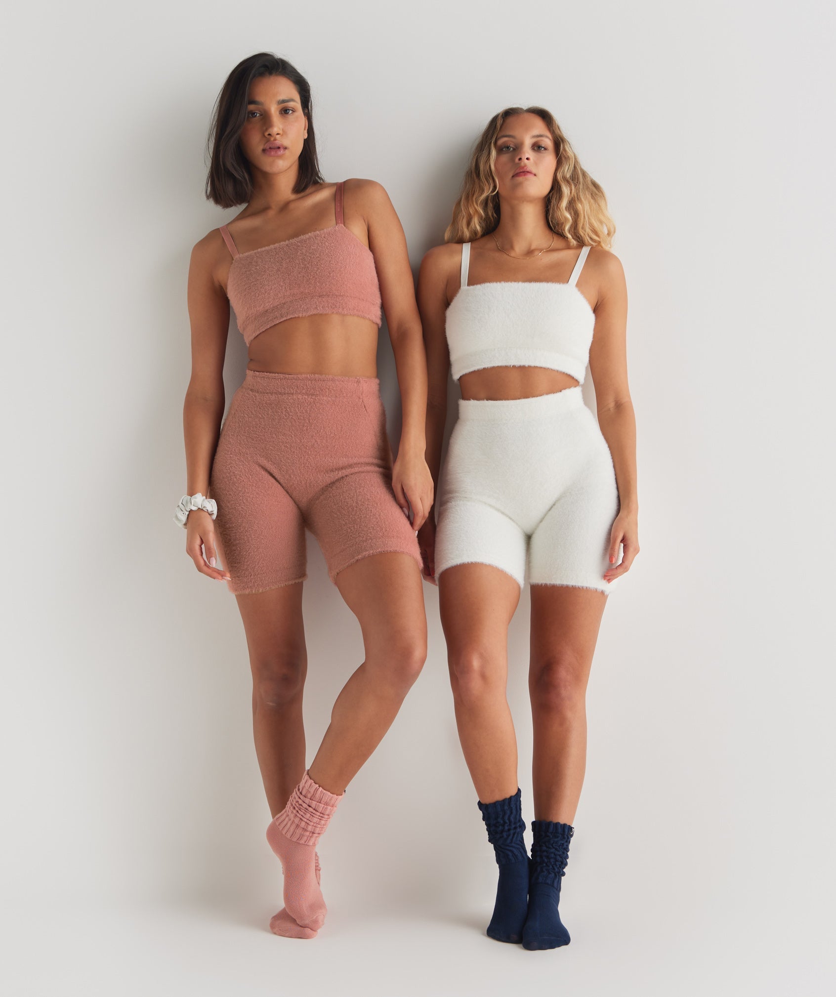 Gymshark Whitney Eyelash Knit Bandeau - Canyon Red