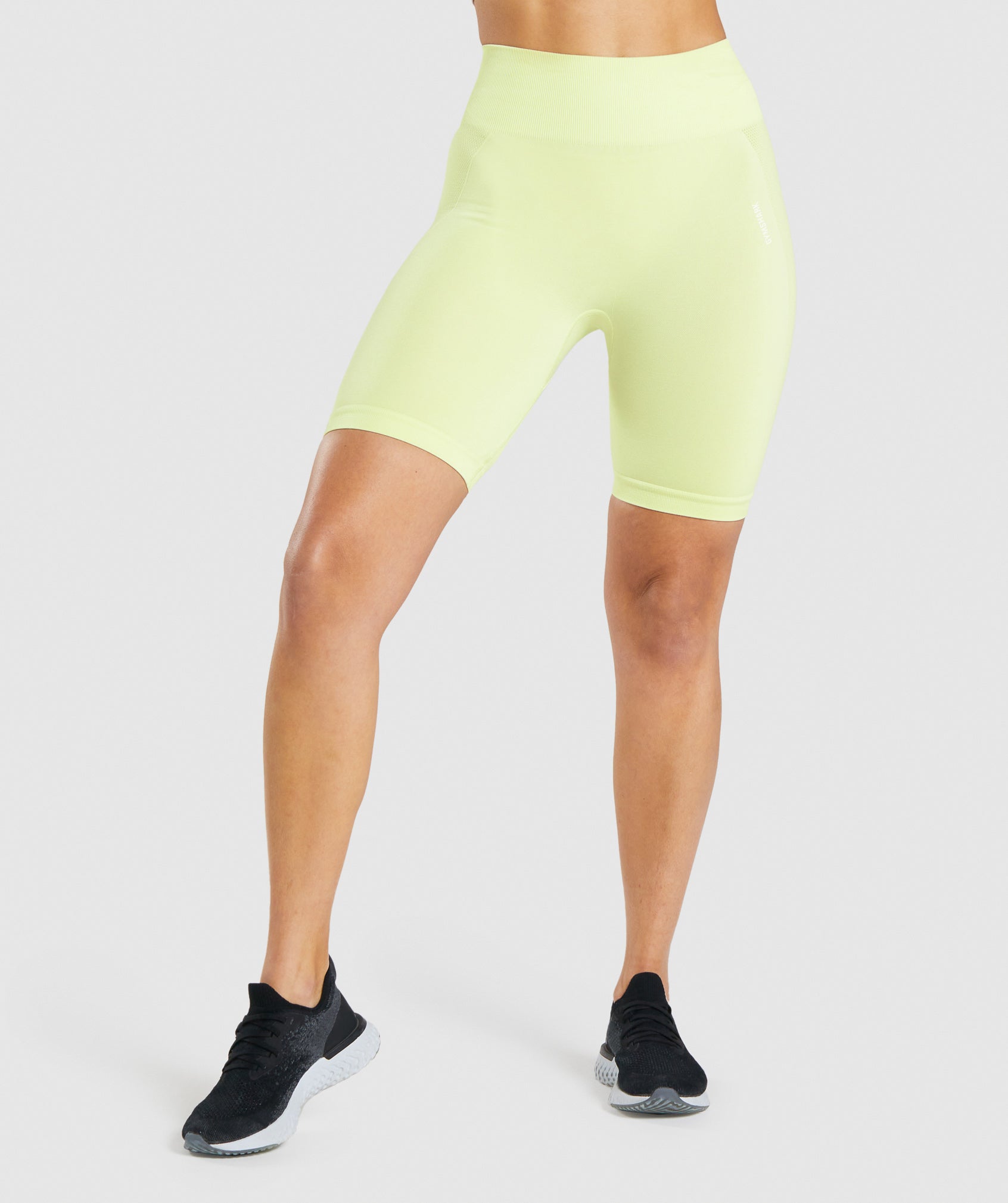 Gymshark Flex Cycling Shorts - Light Green Marl