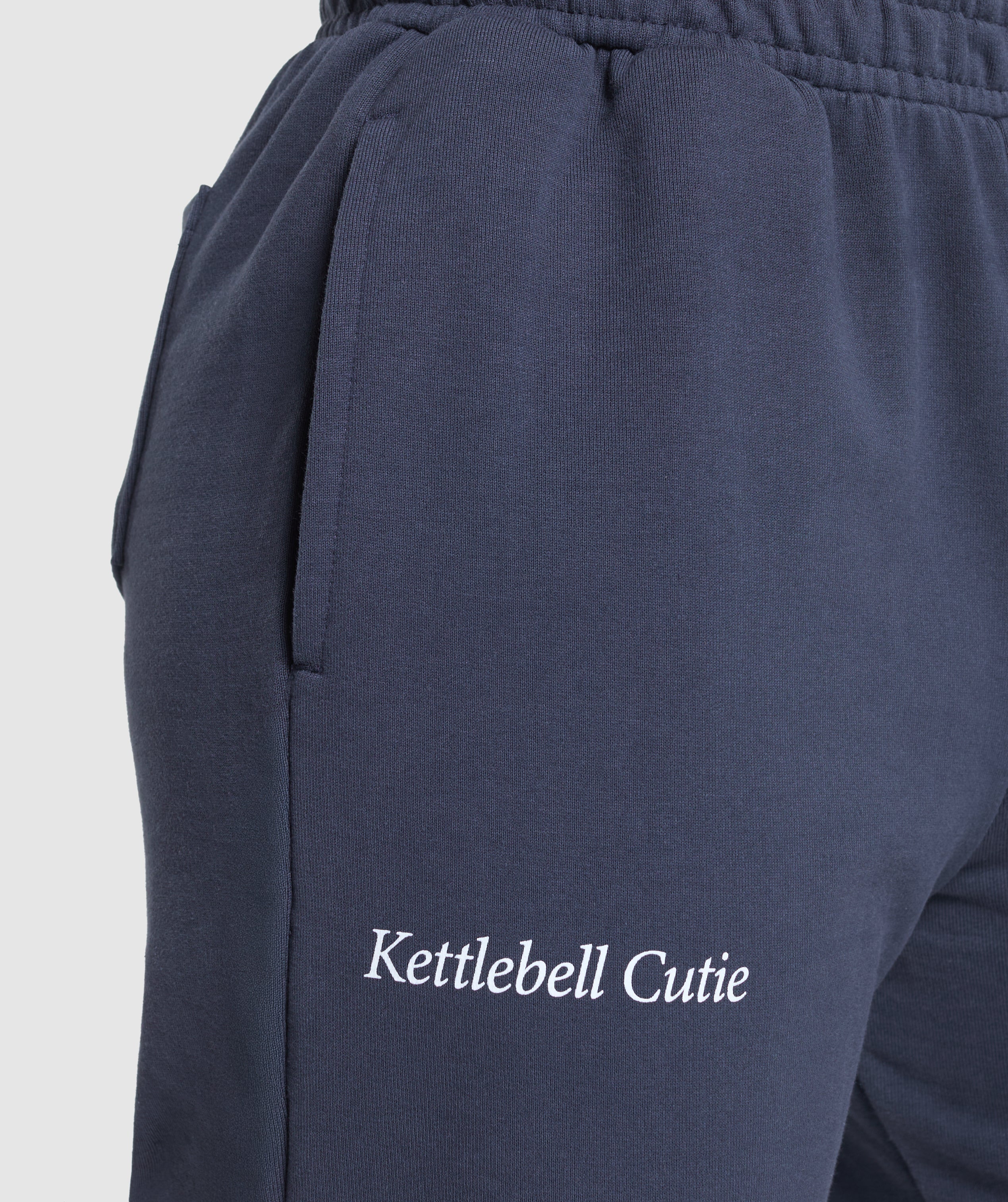 Gymshark Kettlebell Cutie Oversized Joggers - Heavy Blue