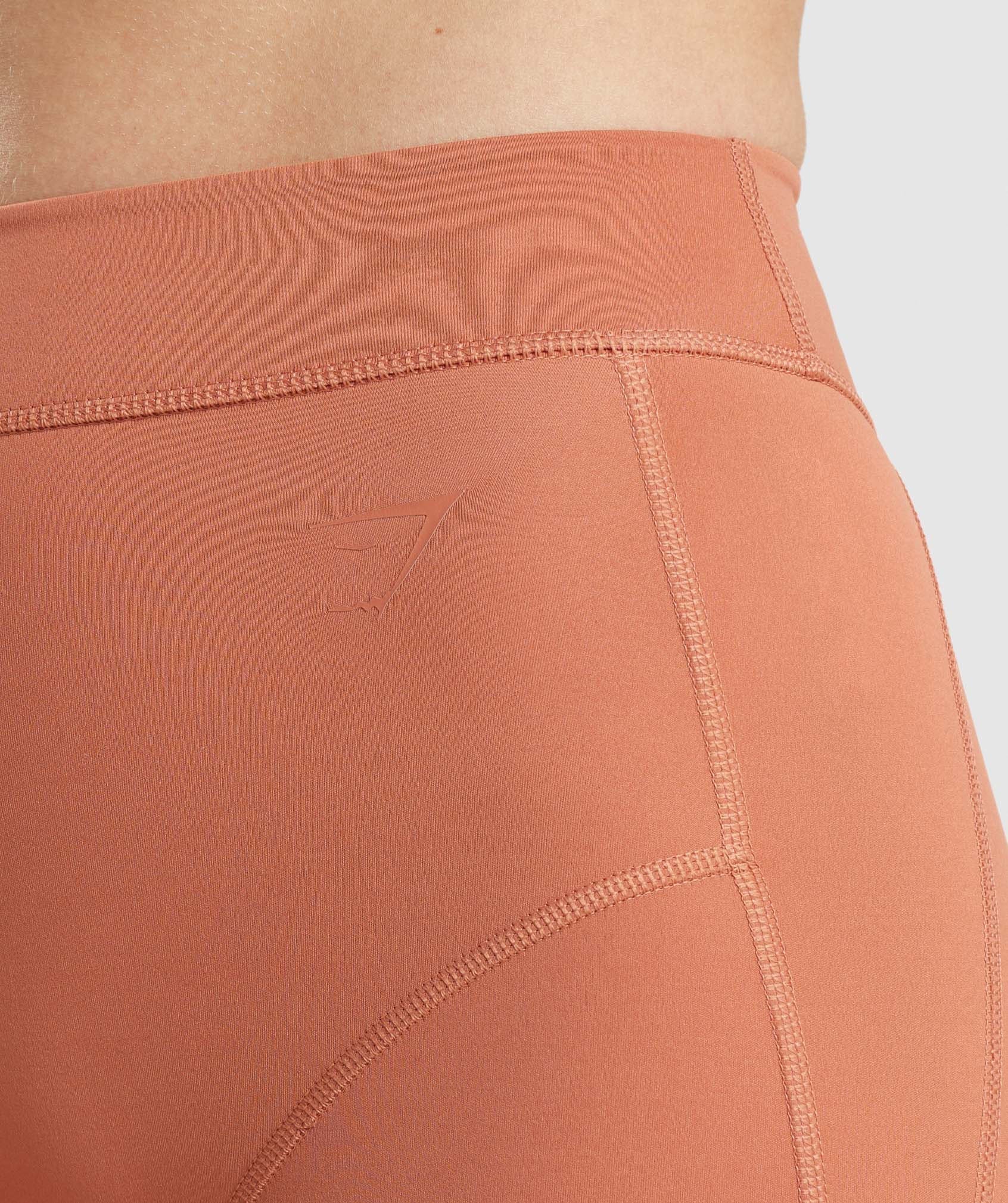 Gymshark KK Fit 7/8 Leggings - Earth Orange