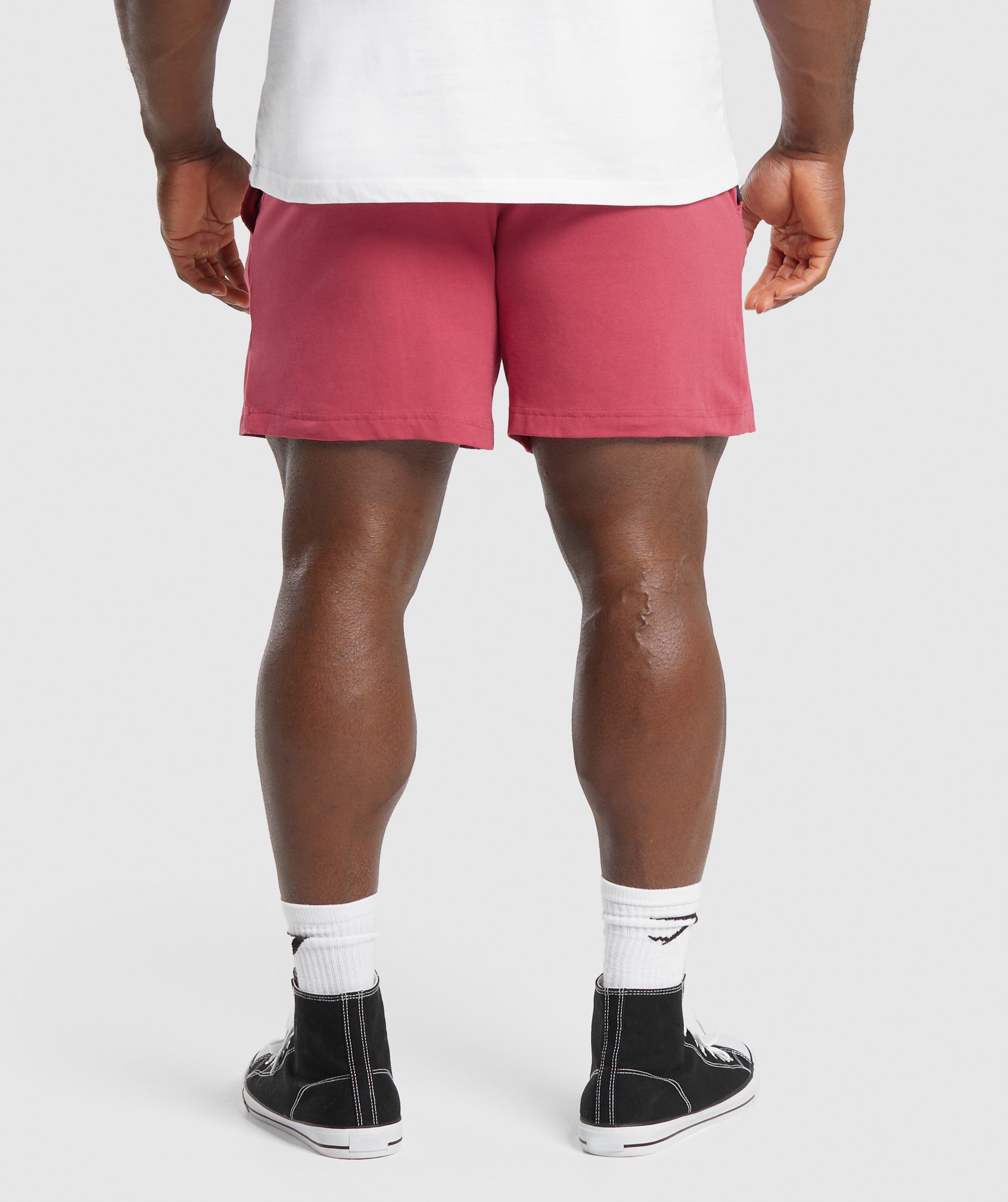Gymshark Lightweight Jersey Shorts - Vintage Pink