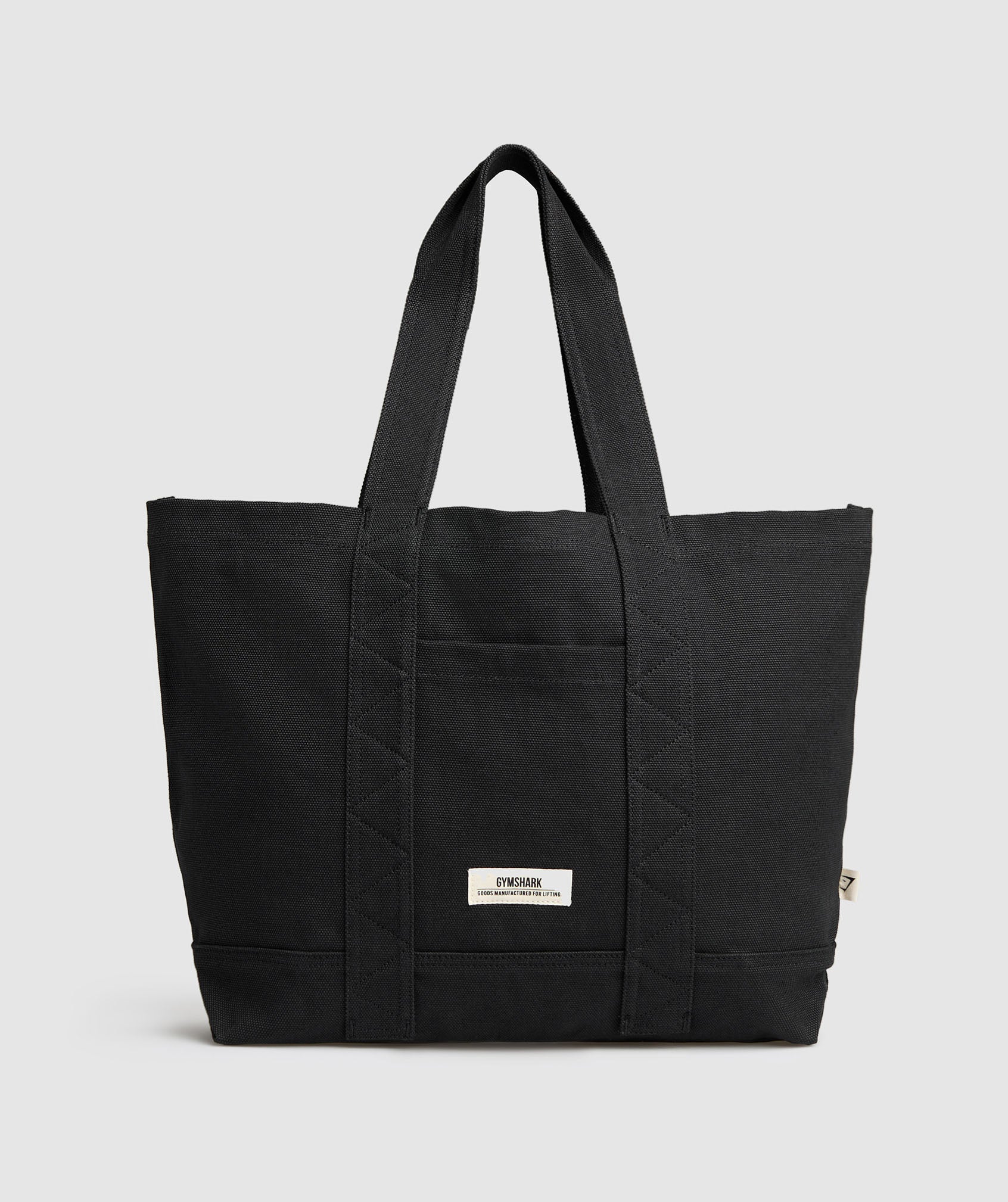 Gymshark Tactical Canvas Tote Bag - Black