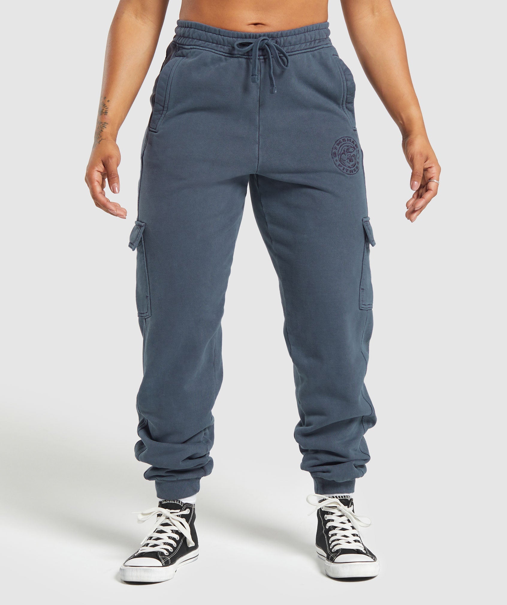 Gymshark Premium Legacy Joggers - Heavy Blue