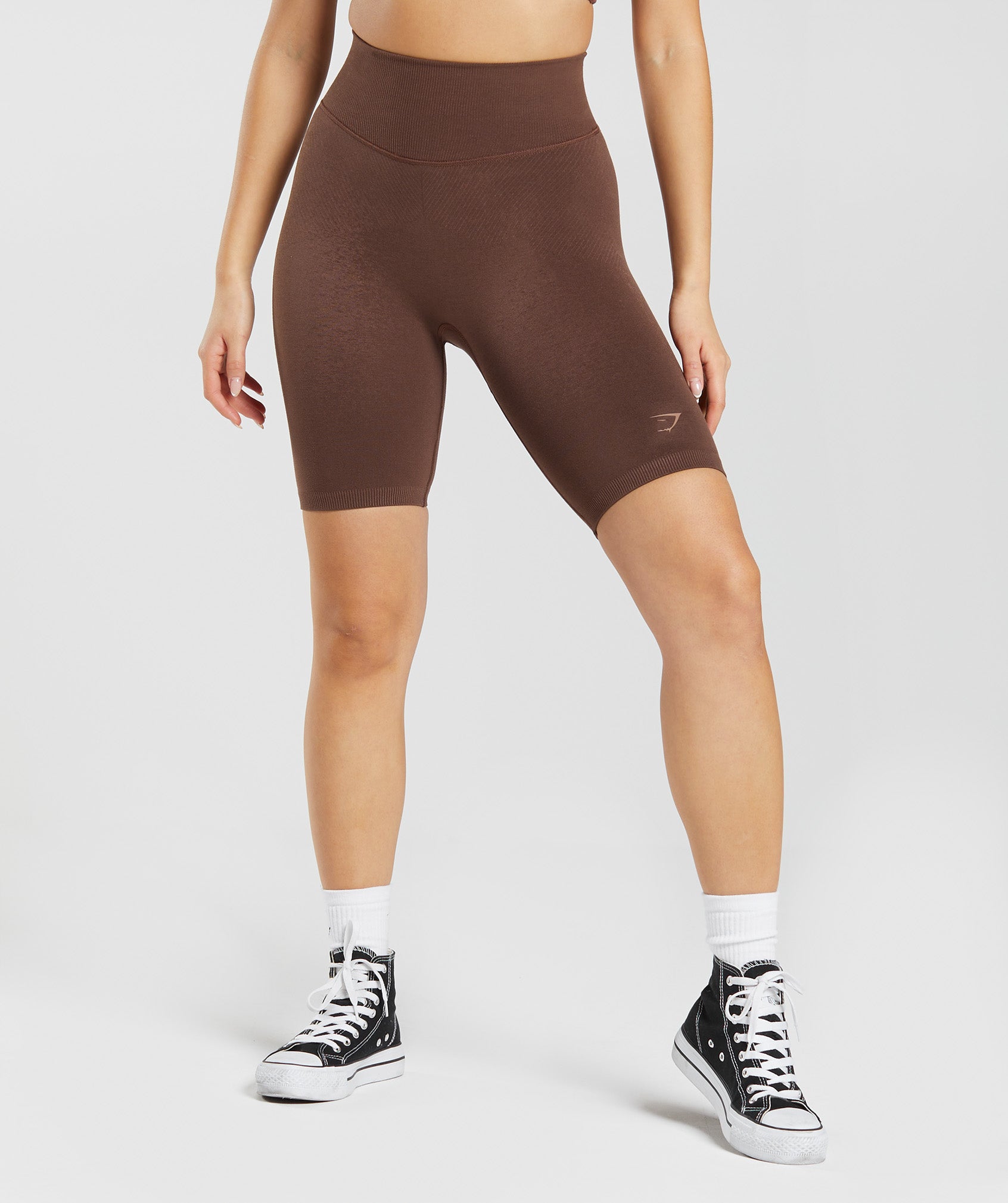 Gymshark Rest Day Seamless Shorts - Oak Brown