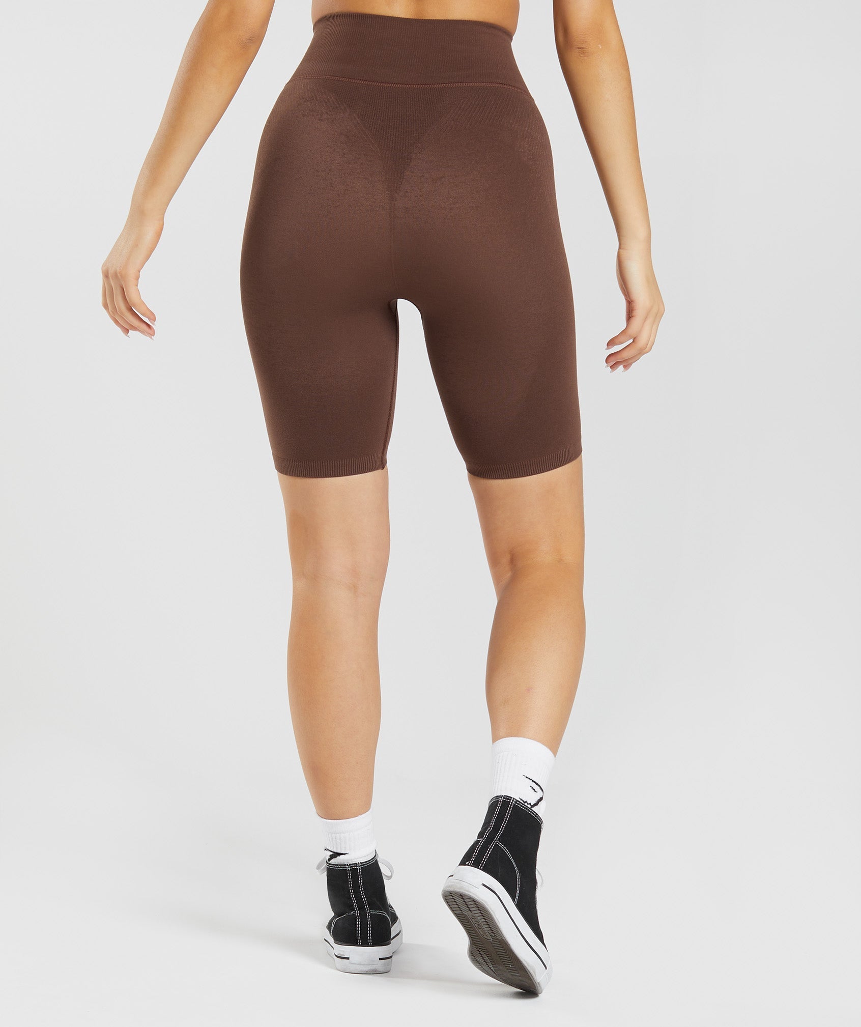 Gymshark Rest Day Seamless Shorts - Oak Brown