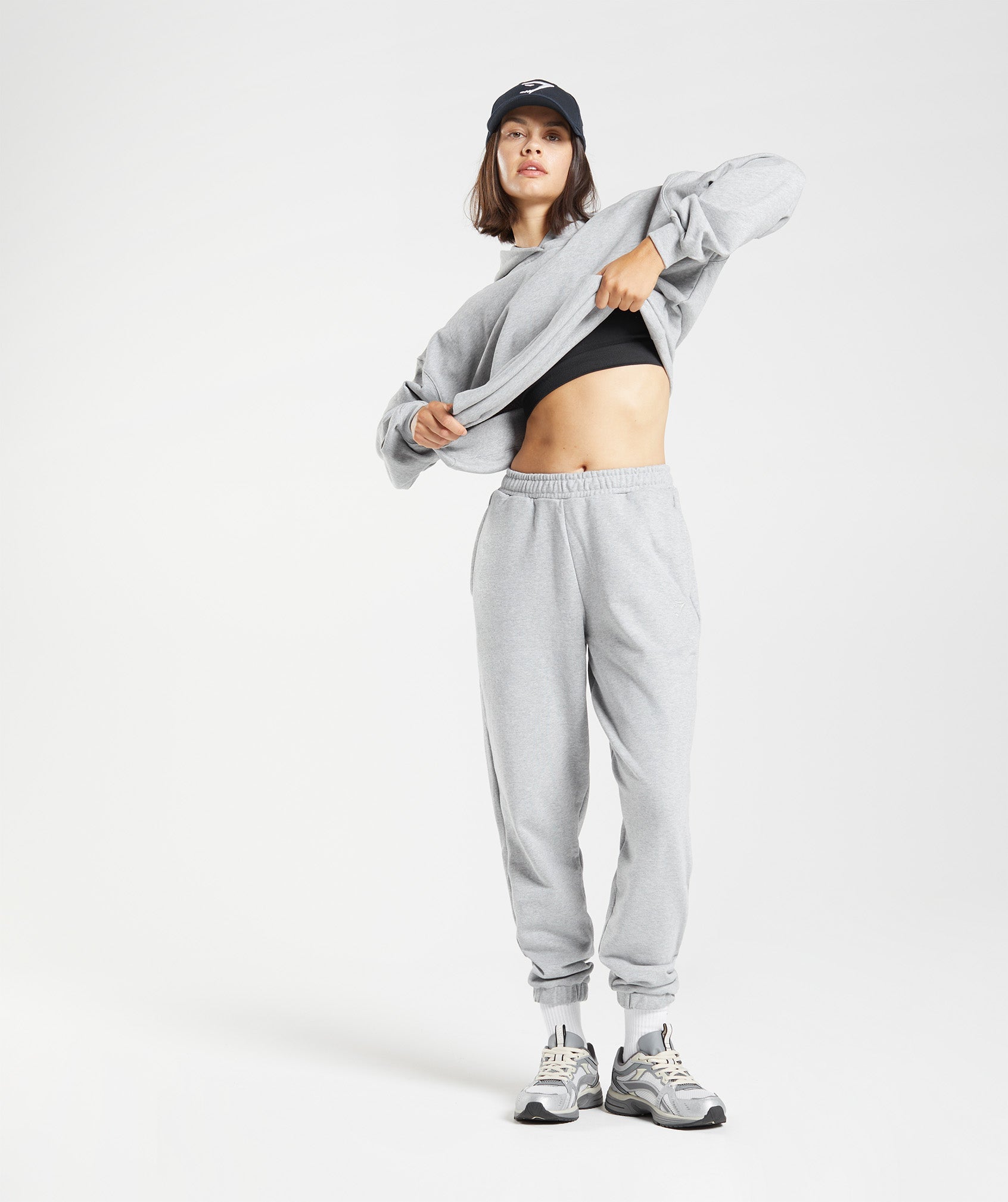 Gymshark Rest Day Sweats Joggers - Light Grey Core Marl