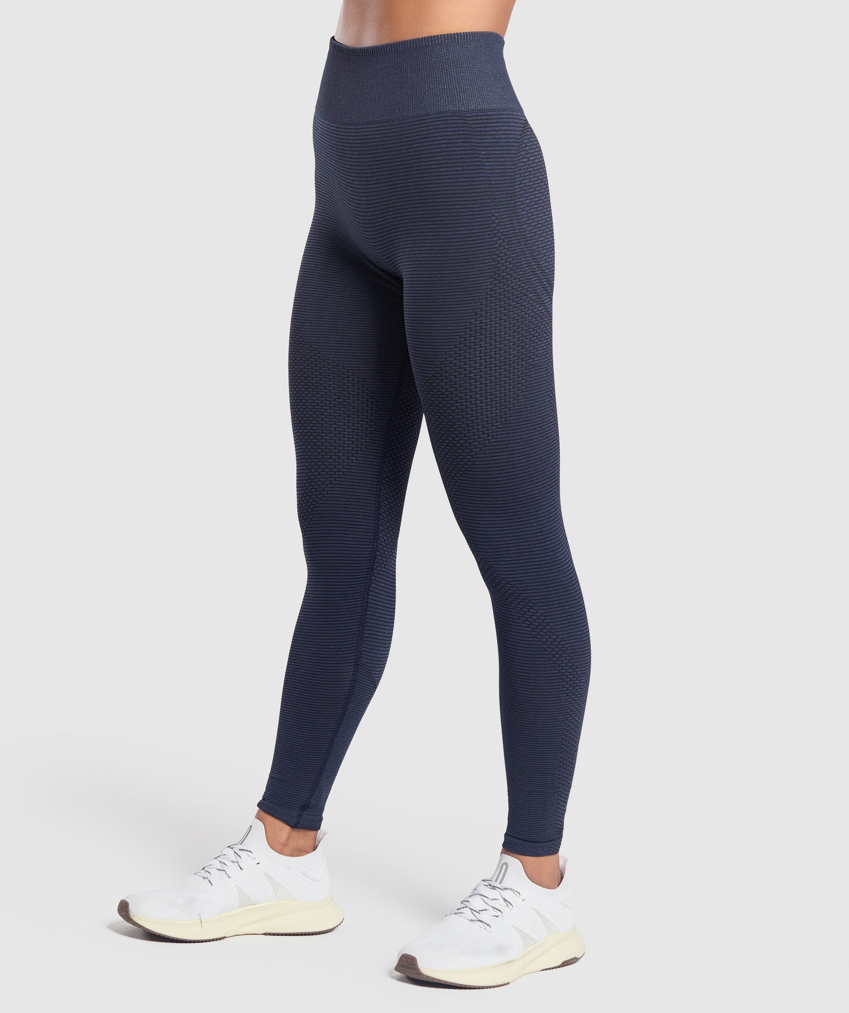 Gymshark Sport Seamless Leggings - Heavy Blue/Iron Blue
