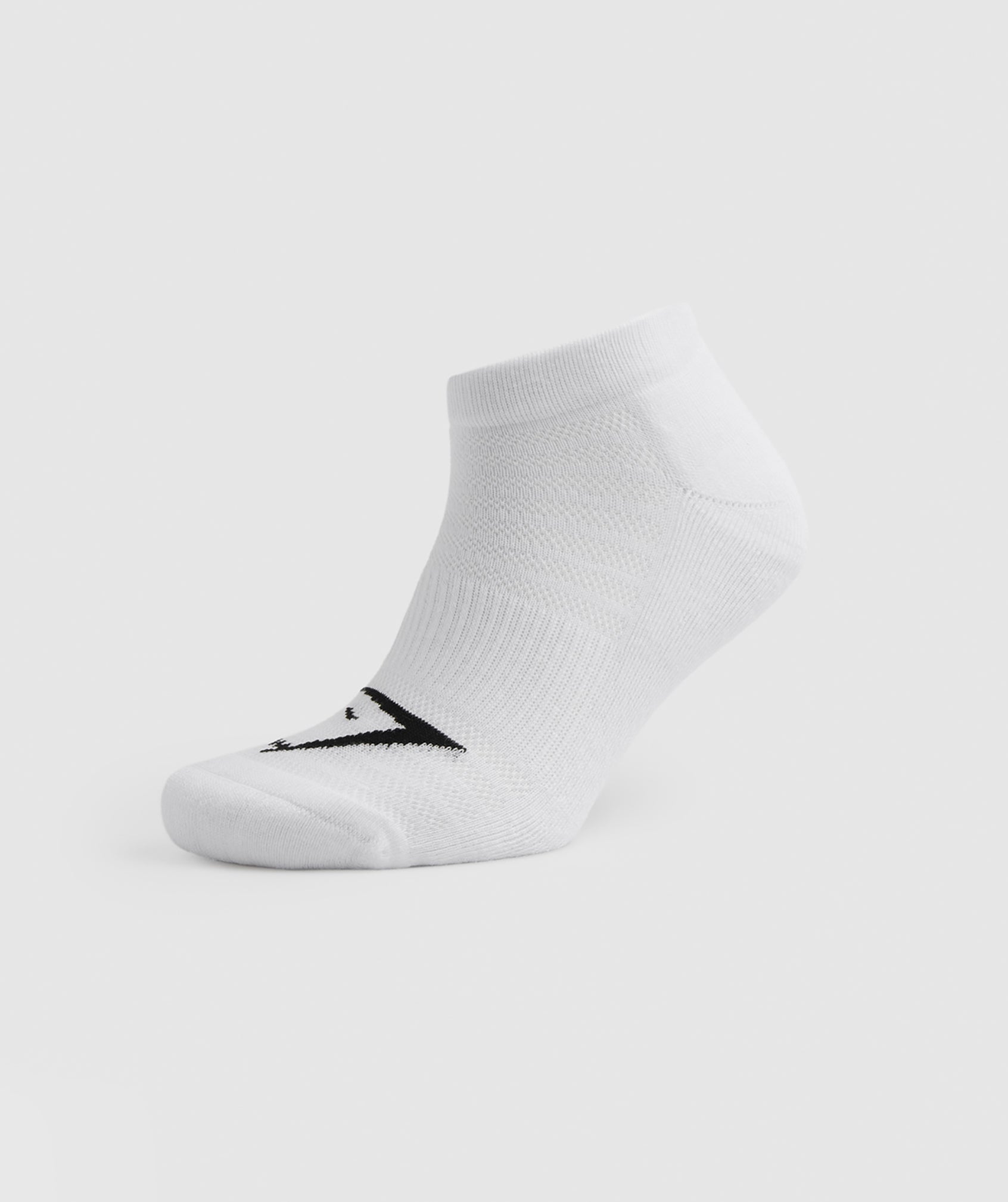 Gymshark Ankle Socks 3pk - White/Black/Light Grey Core Marl