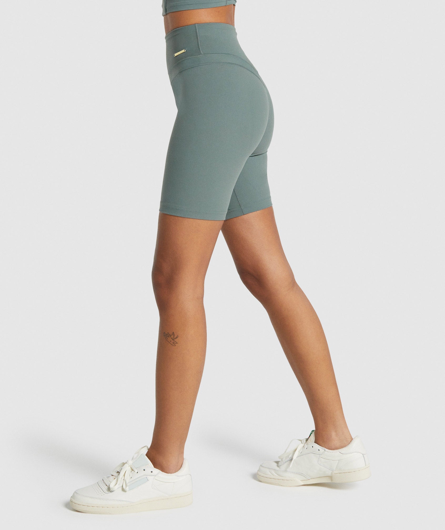 Gymshark Whitney Cycling Shorts - Eucalyptus