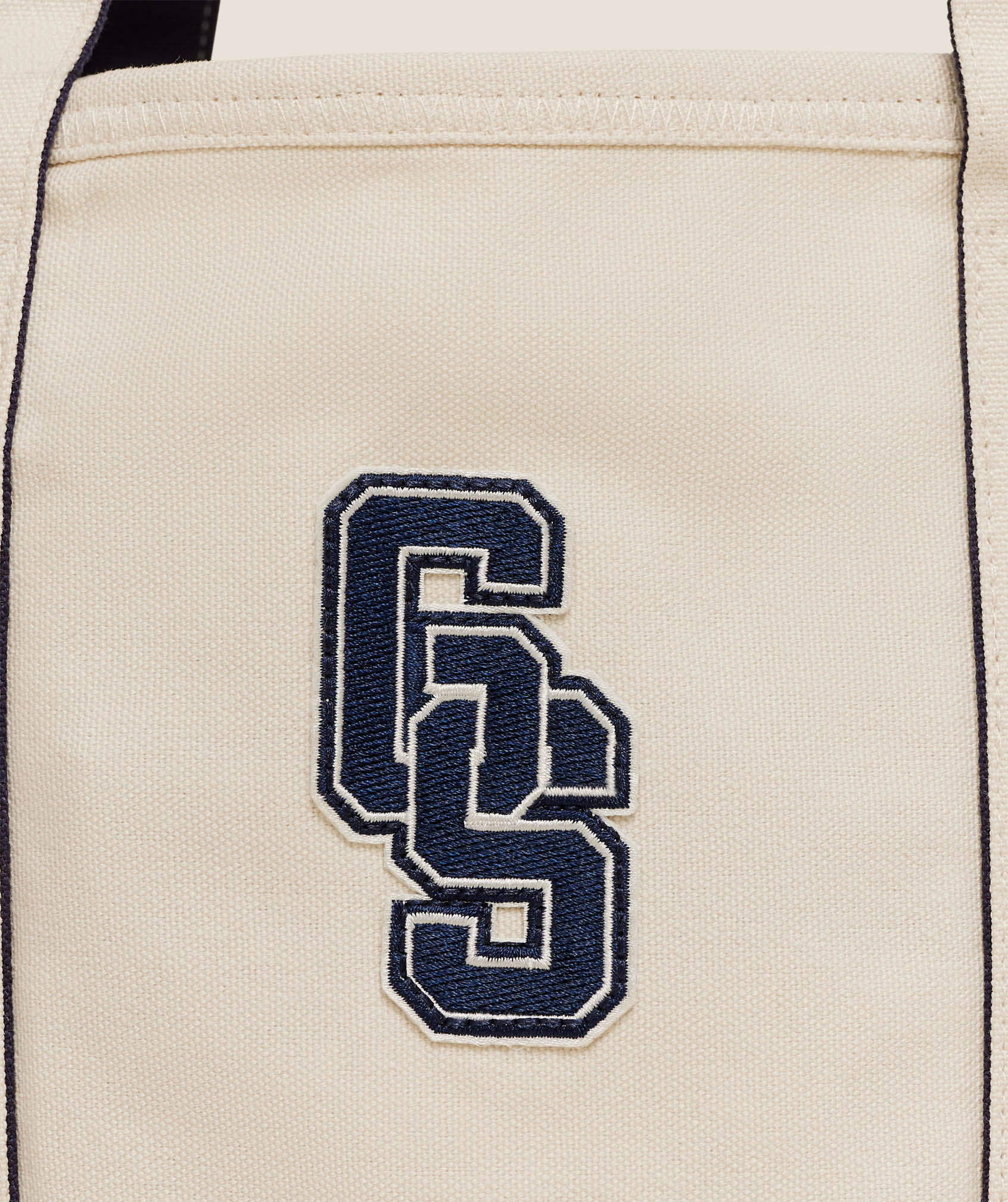 Gymshark Collegiate Mini Tote Bag - Heavy Blue/Oat White/Athletic Burgundy