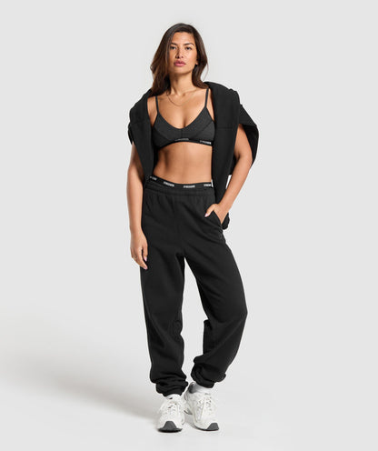 Gymshark Fleece Joggers - Black