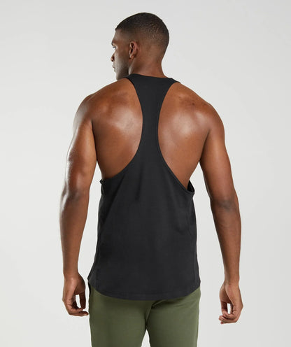 Gymshark React Stringer - Black