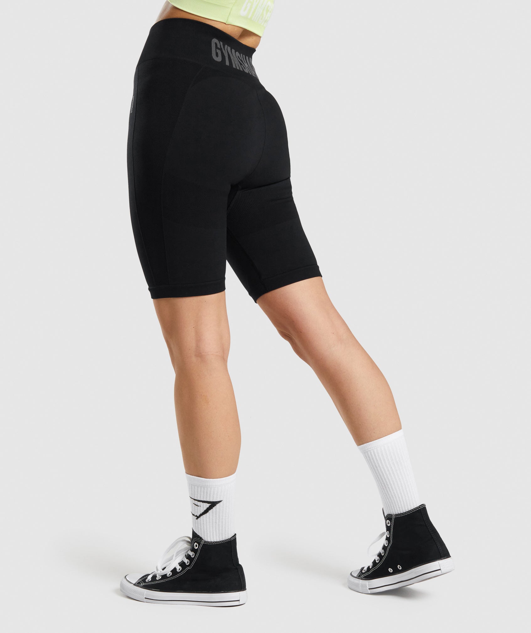 Gymshark Flex Cycling Shorts - Black/Charcoal
