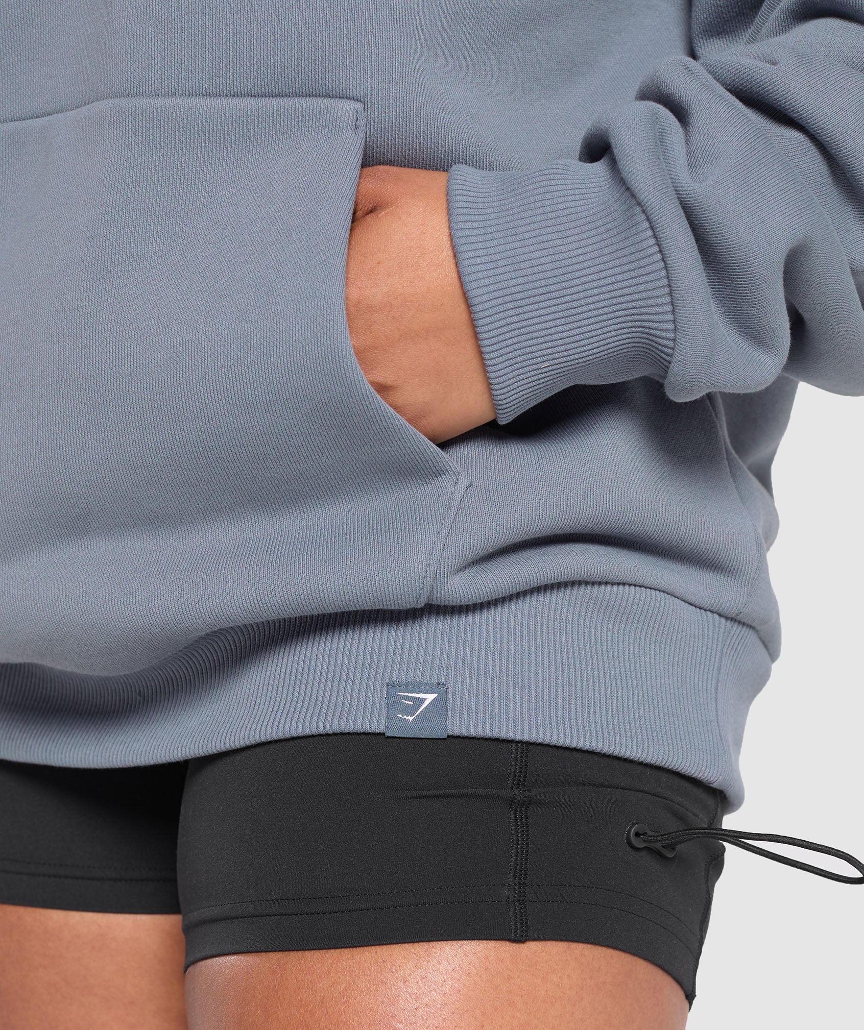 Gymshark British Iron Heavyweight Hoodie - Iron Blue