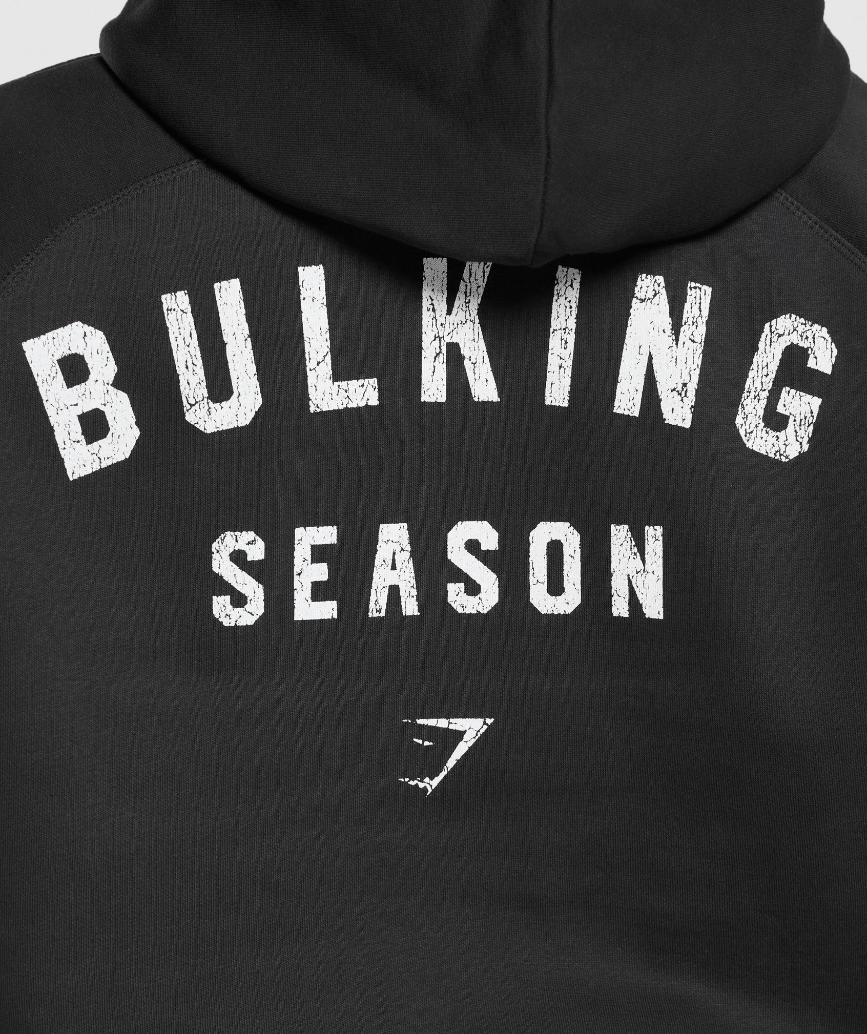 Gymshark Bulking Season Brushed Hoodie - Black
