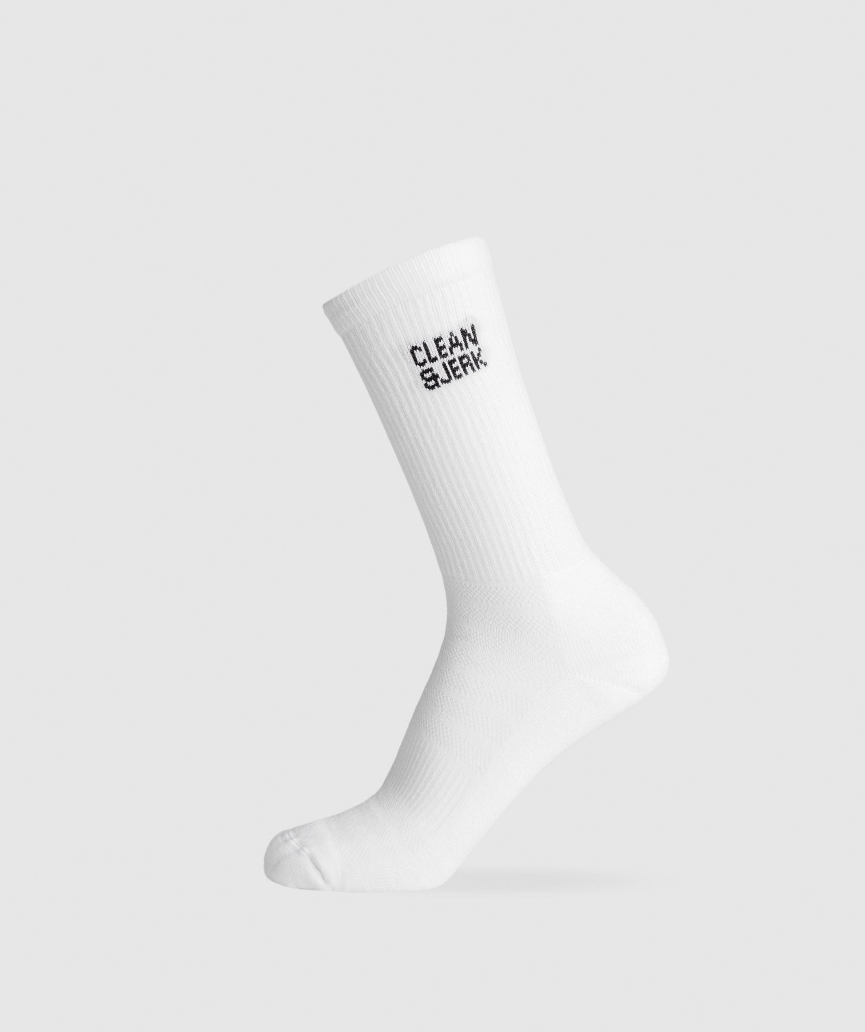 Gymshark Graphic Weightlifting Crew Single - White