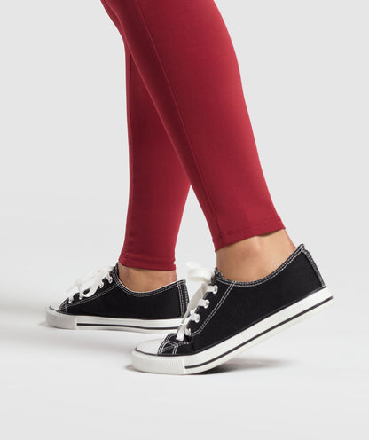 Power Leggings - Reps Red