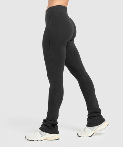 Gymshark Heavyweight Washed Leggings - Black