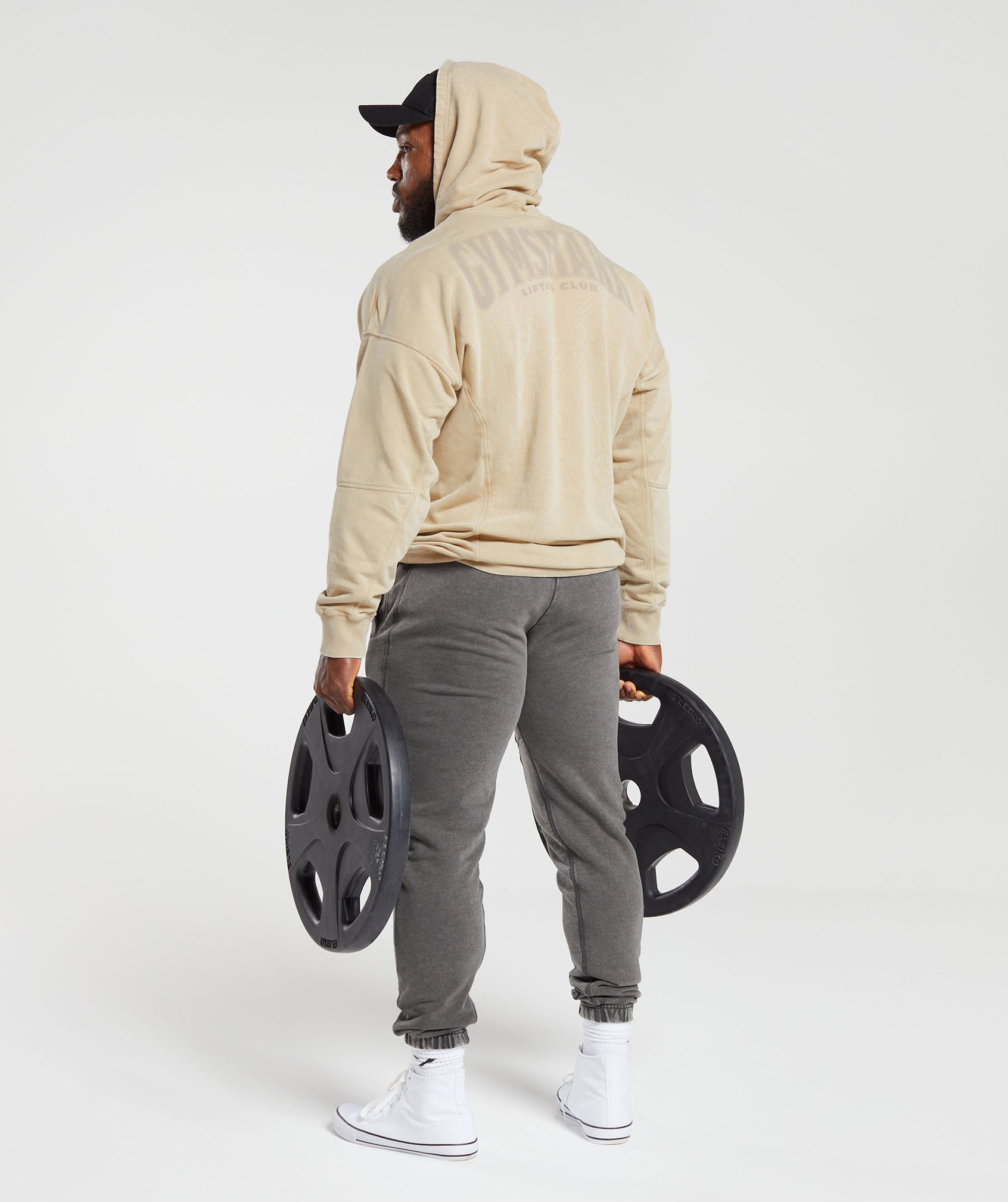 Gymshark Heritage Washed Hoodie - Desert Beige