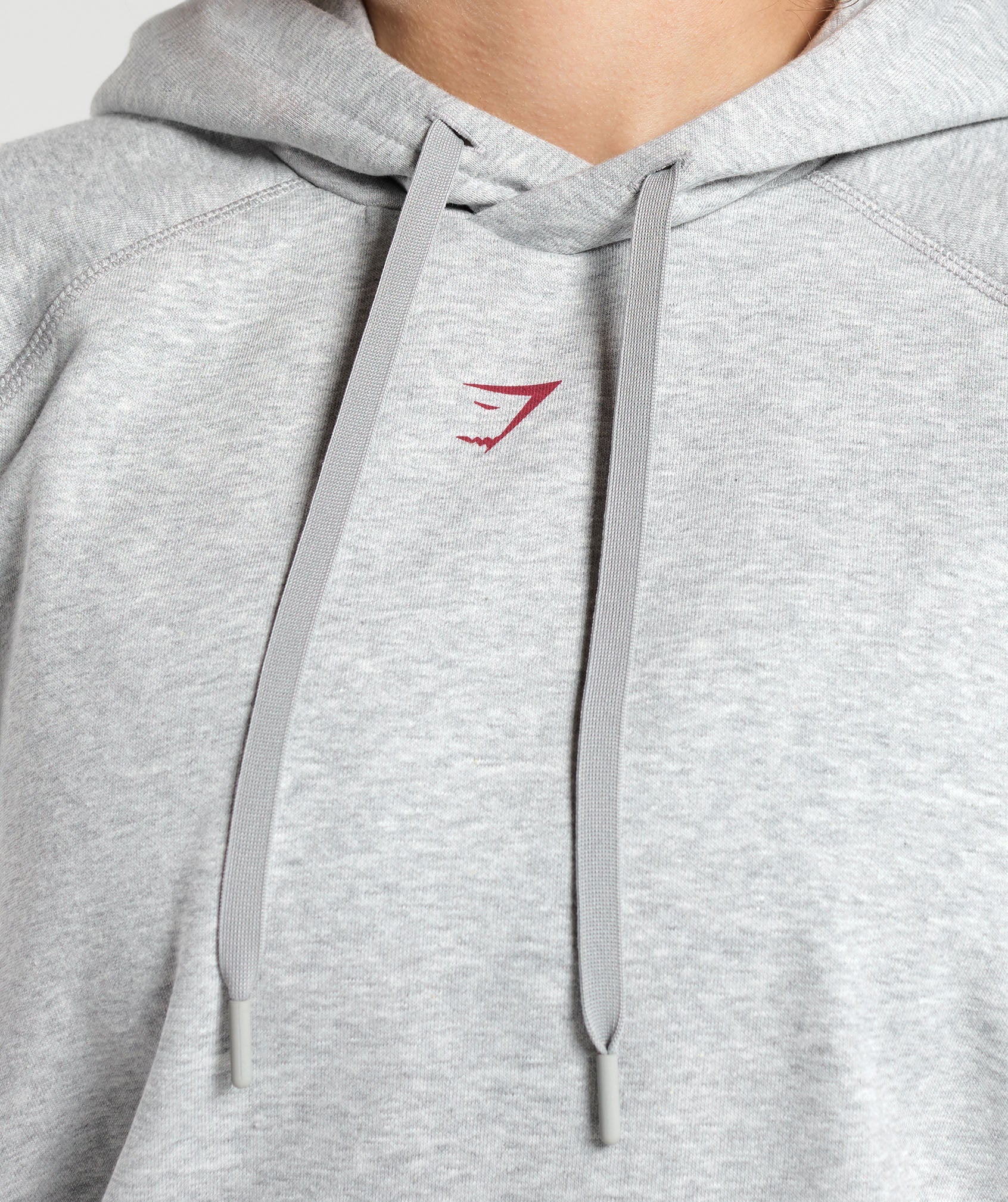 Gymshark I Love Squats Hoodie - Light Grey Core Marl
