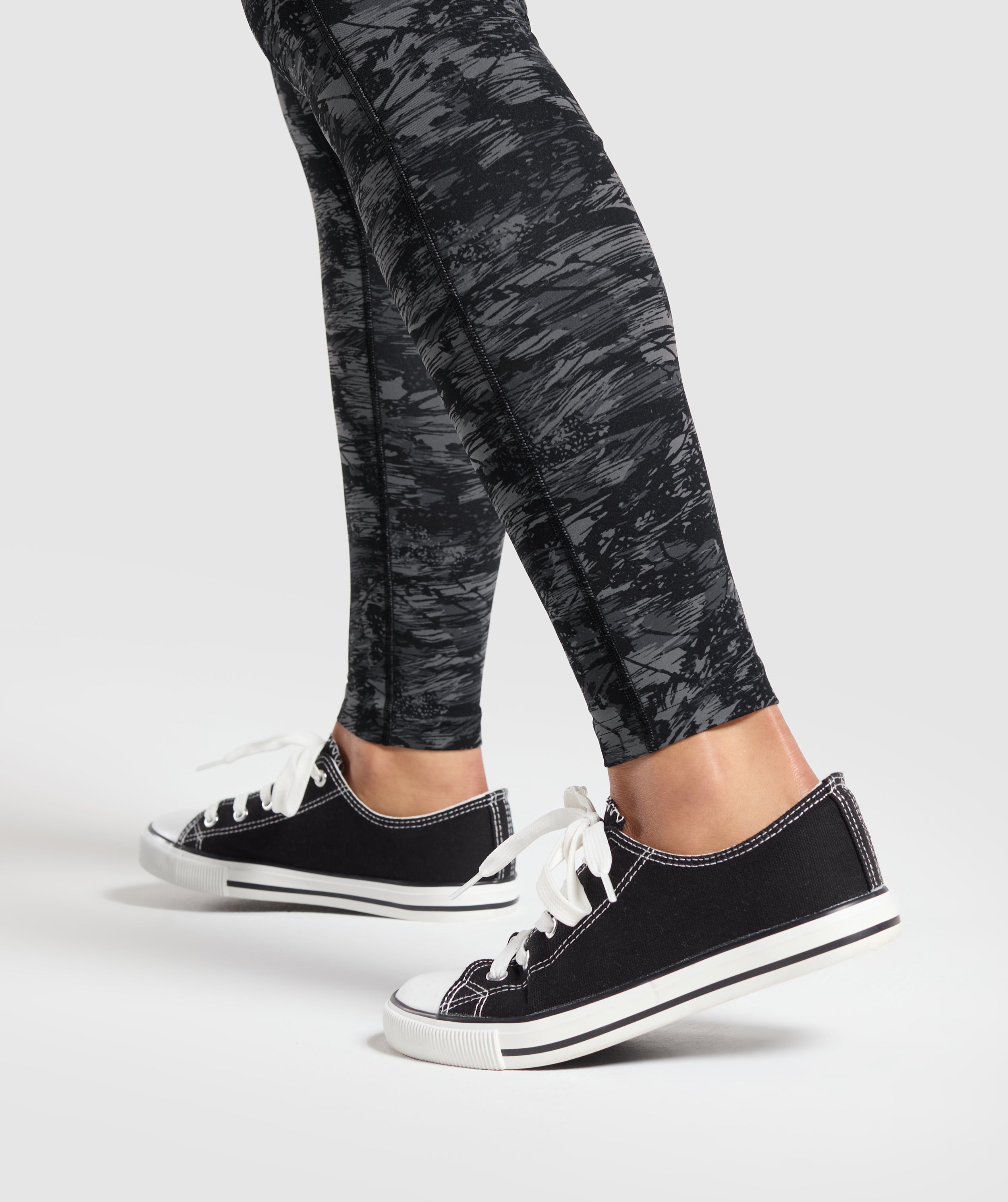 Gymshark Legacy Regular Leggings - Black Print
