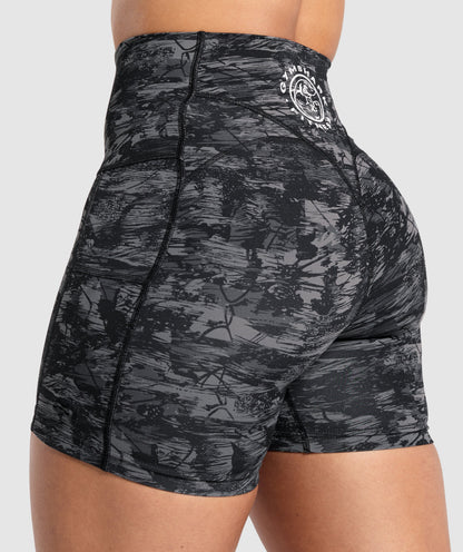 Gymshark Legacy Logo Tight Shorts - Black