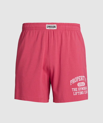 Gymshark Lightweight Jersey Shorts - Vintage Pink