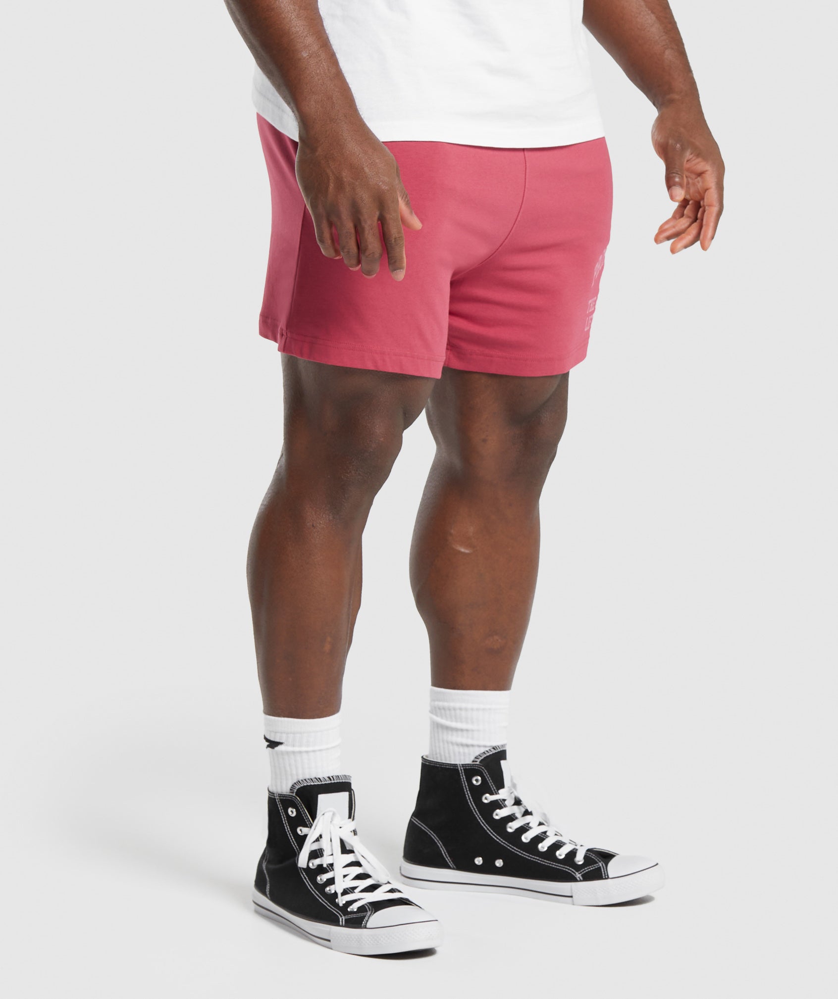 Gymshark Lightweight Jersey Shorts - Vintage Pink