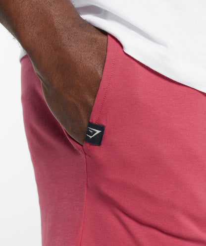 Gymshark Lightweight Jersey Shorts - Vintage Pink