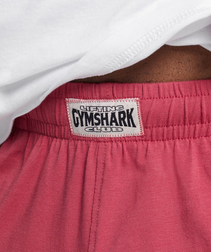 Gymshark Lightweight Jersey Shorts - Vintage Pink