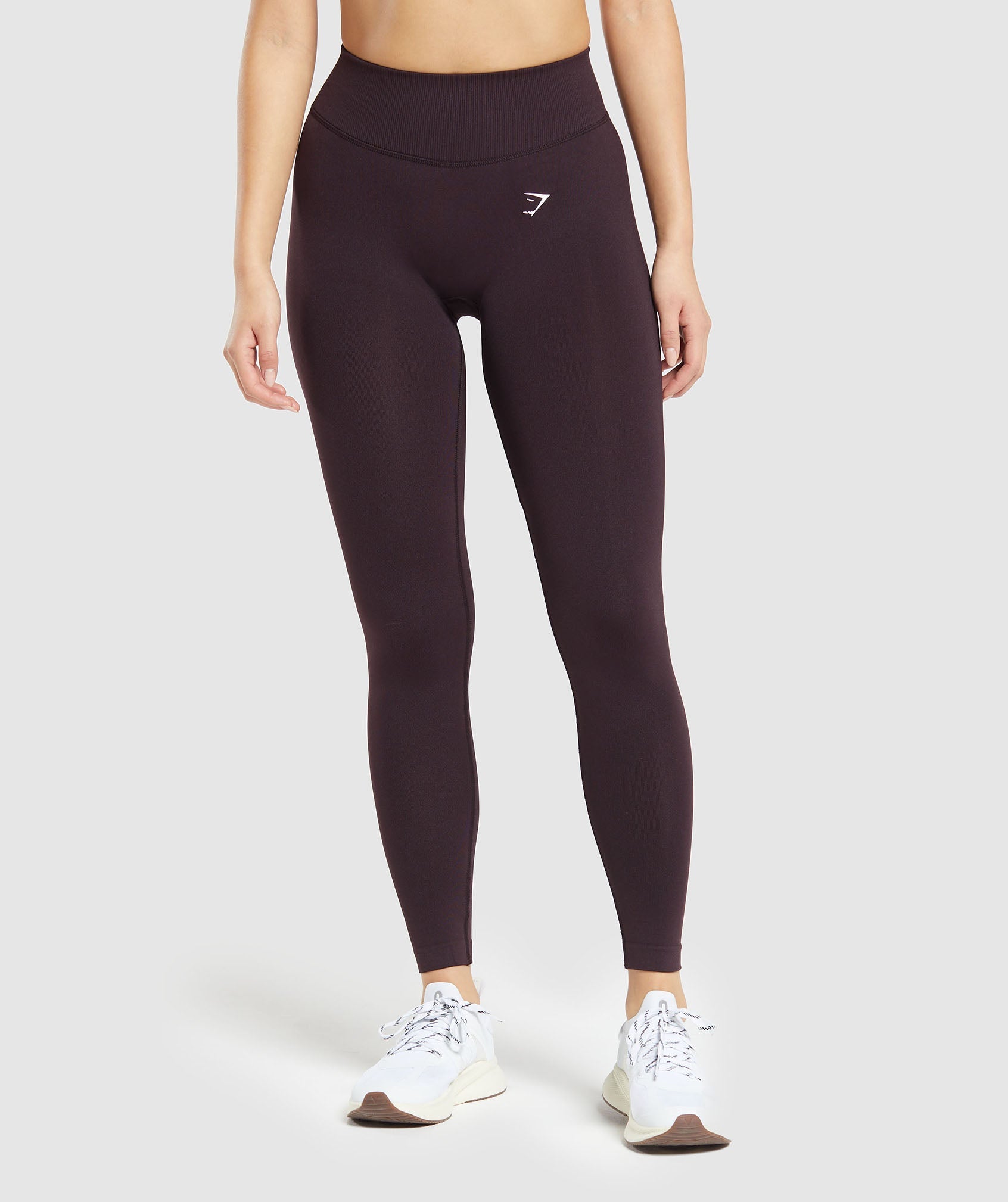 Gymshark Apex Limit Seamless Leggings - Plum Brown DNU