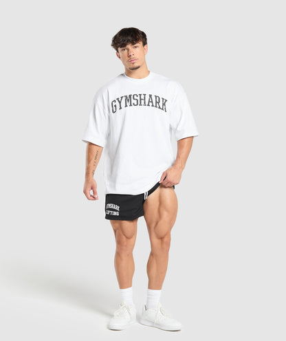 Gymshark Lifting Mesh 5" Shorts - Black