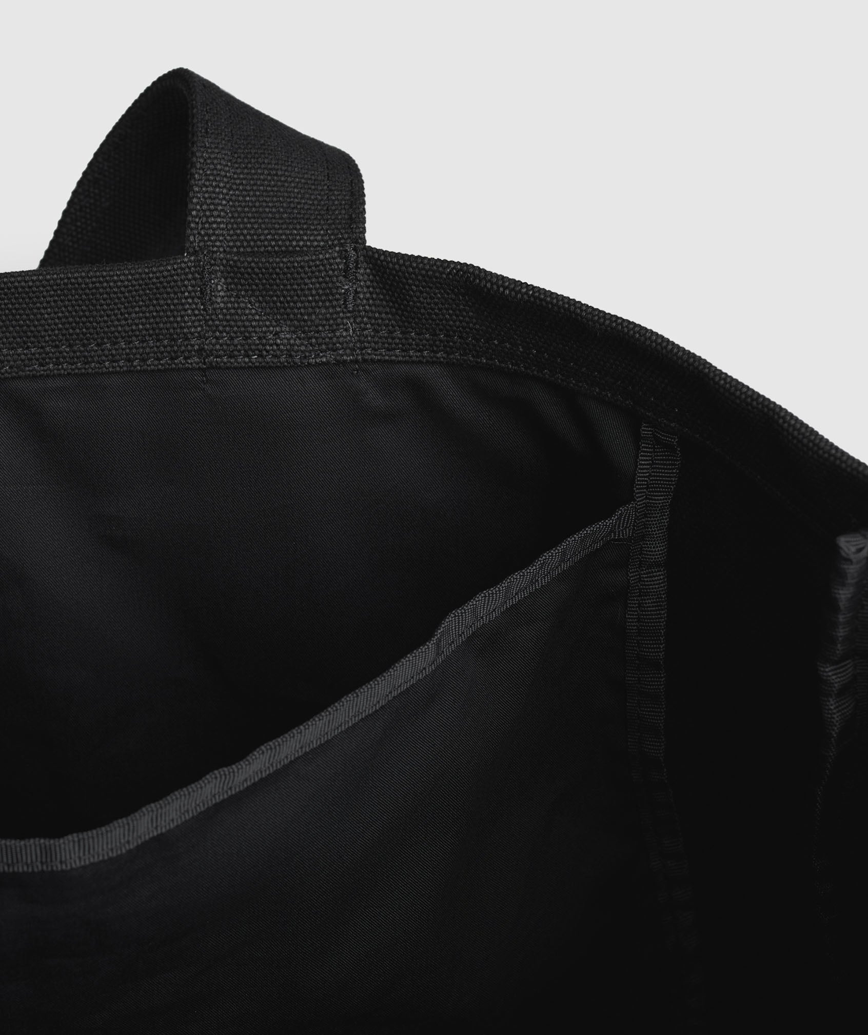 Gymshark Tactical Canvas Tote Bag - Black