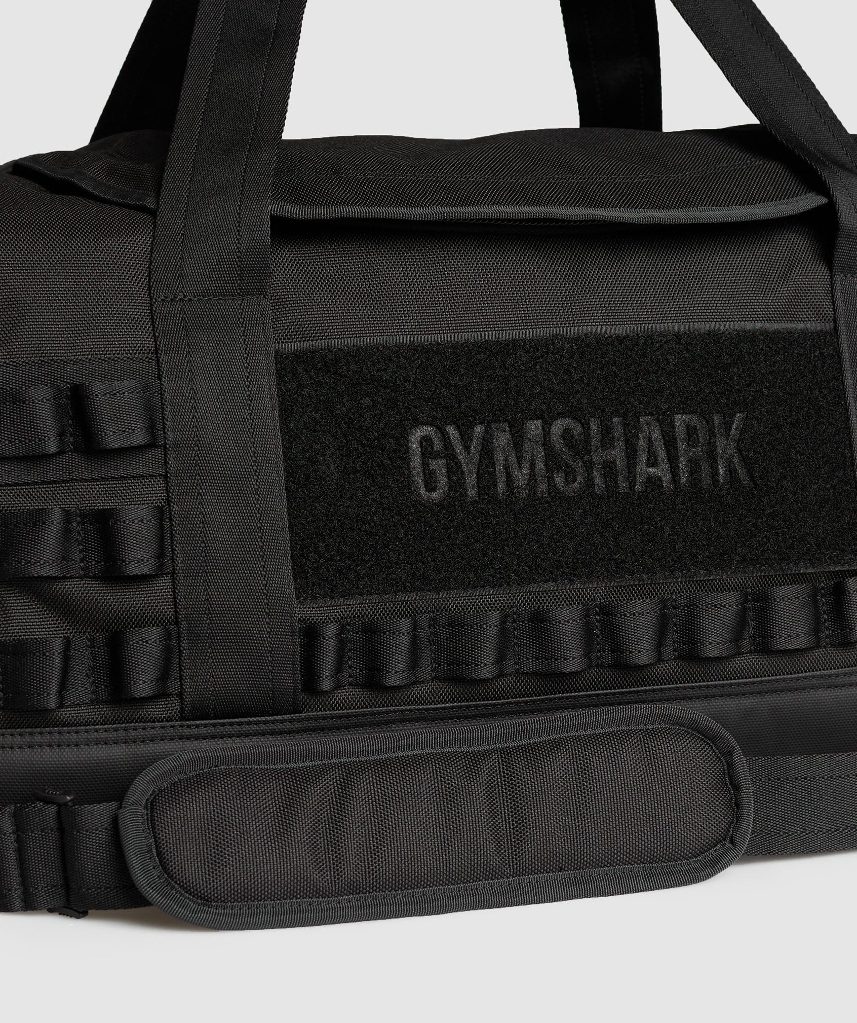 Gymshark Tactical Large Barrel Bag - Black