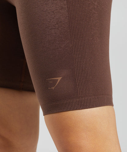 Gymshark Rest Day Seamless Shorts - Oak Brown