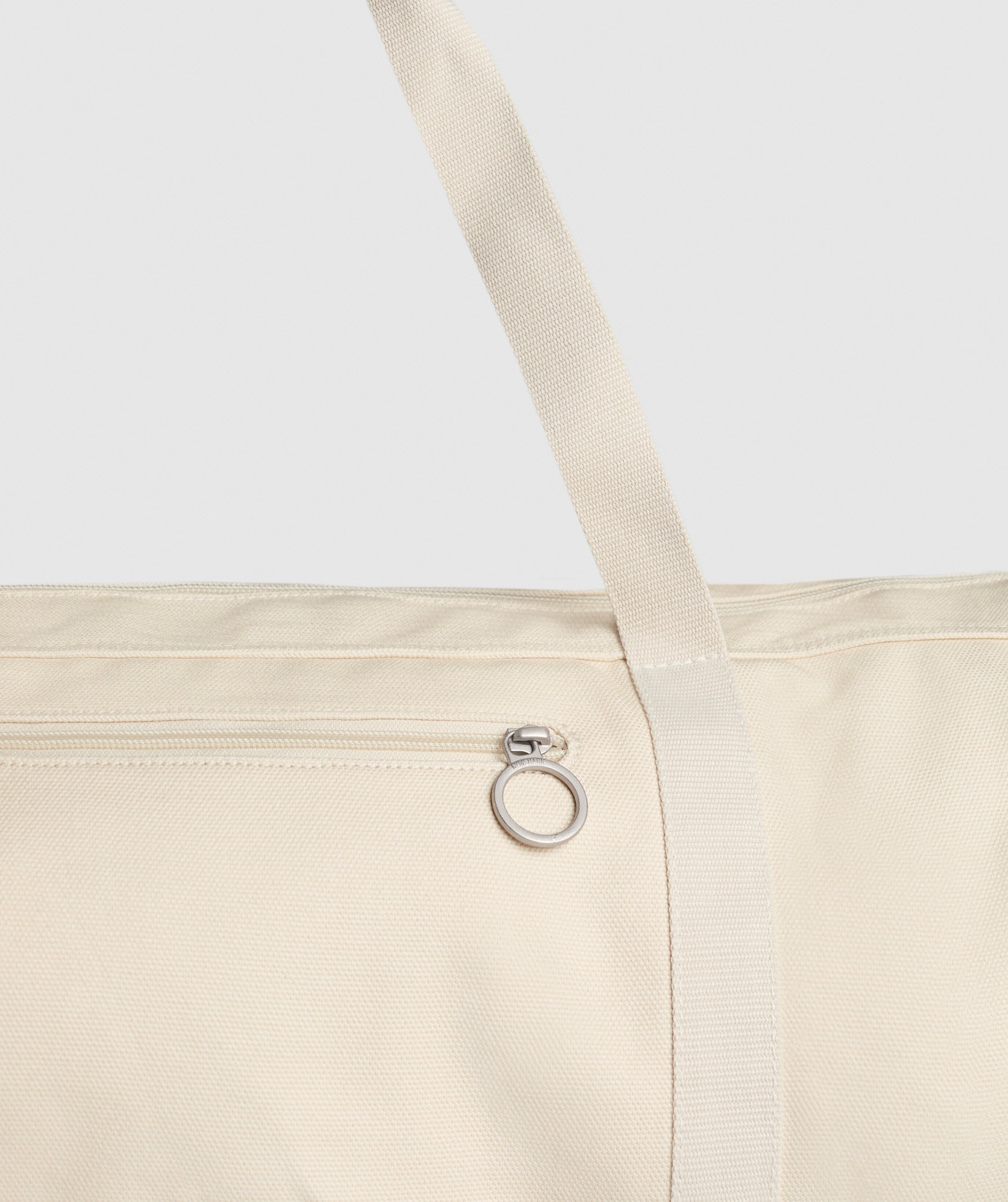 Gymshark Power Holdall - Ecru White