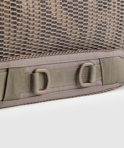 Gymshark Pursuit Duffle Bag - Camo Brown/ Cement Brown