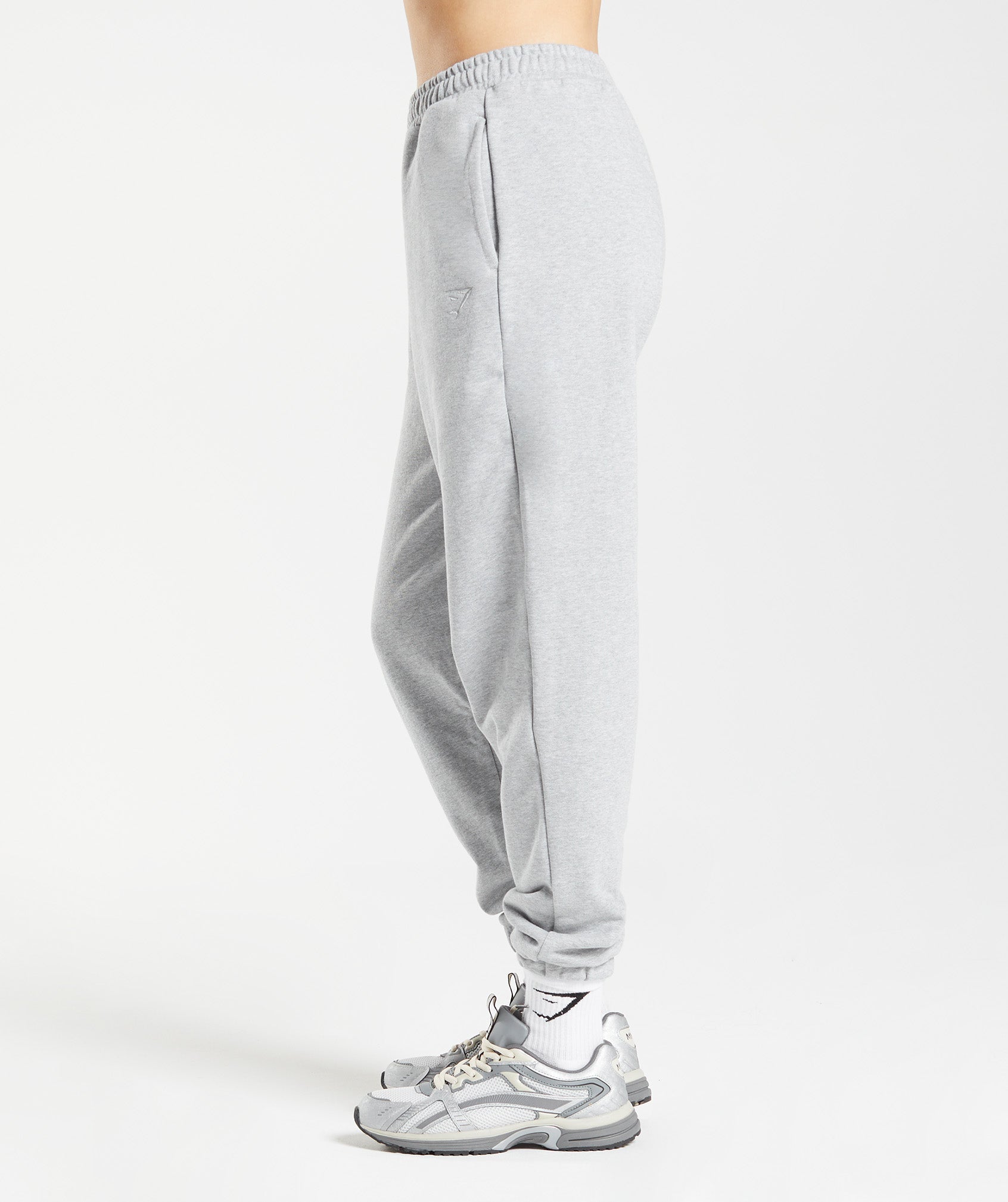 Gymshark Rest Day Sweats Joggers - Light Grey Core Marl