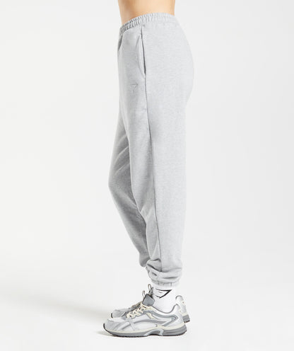 Gymshark Rest Day Sweats Joggers - Light Grey Core Marl