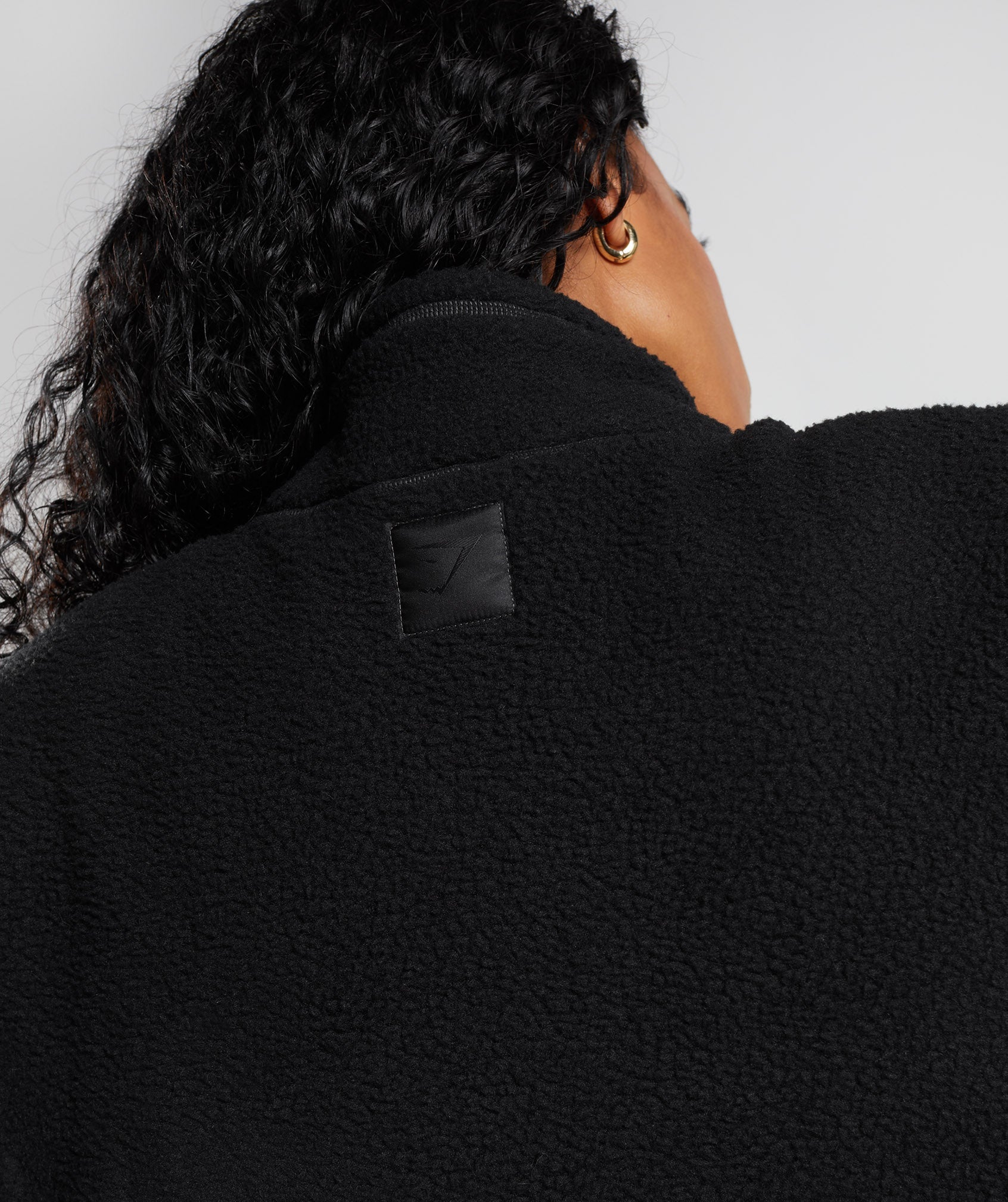 Gymshark Pause Borg Pullover - Black