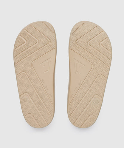 Gymshark Rest Day Slides - Toasted Brown