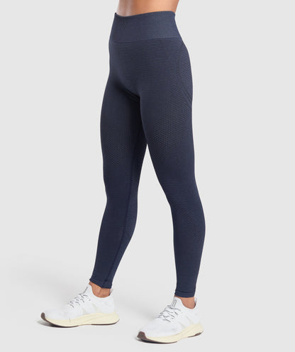 Gymshark Sport Seamless Leggings - Heavy Blue/Iron Blue