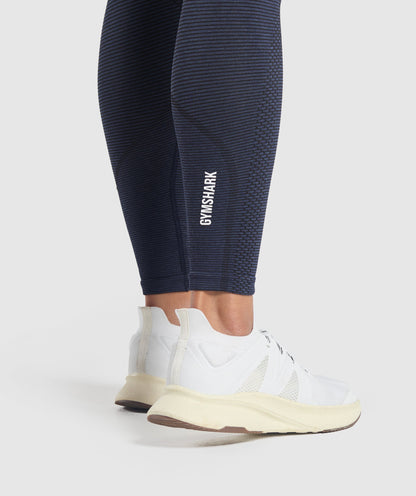 Gymshark Sport Seamless Leggings - Heavy Blue/Iron Blue
