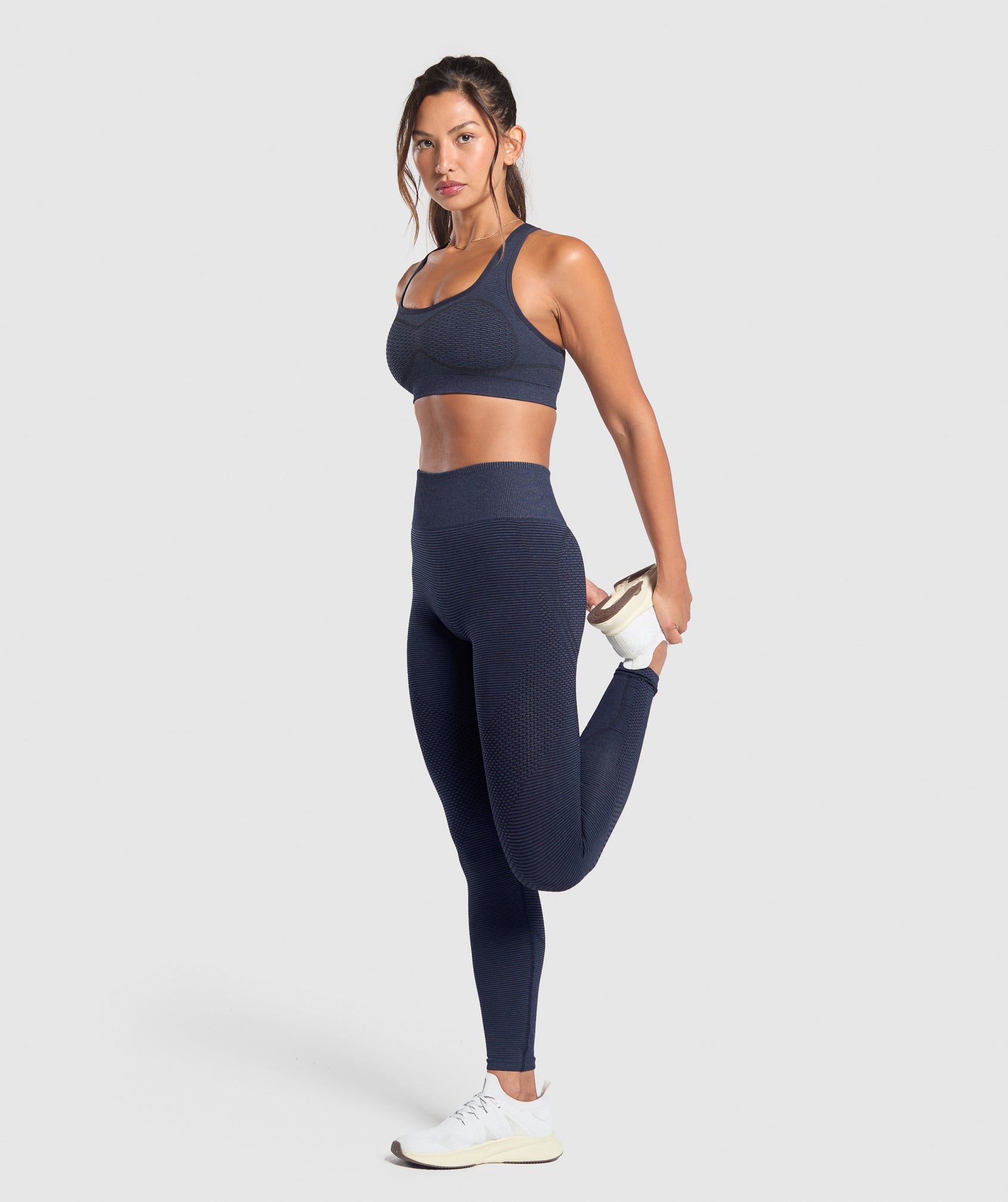 Gymshark Sport Seamless Leggings - Heavy Blue/Iron Blue