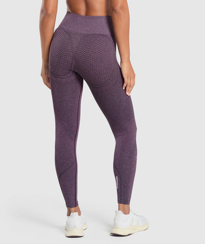 Gymshark Sport Seamless Leggings - Magenta Purple/Dolly Pink