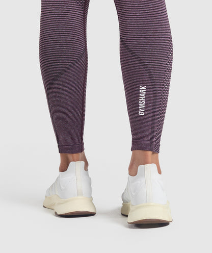 Gymshark Sport Seamless Leggings - Magenta Purple/Dolly Pink