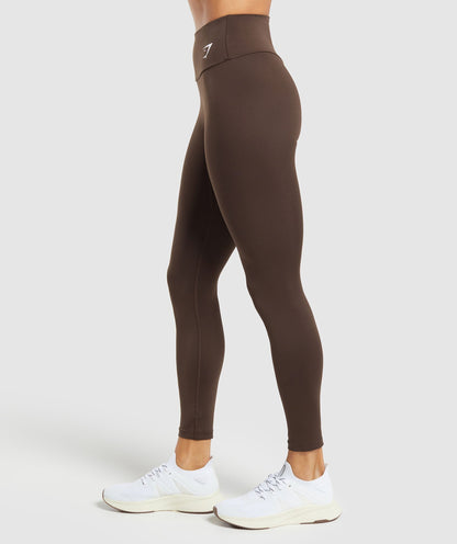 Gymshark Training Leggings - Archive Brown