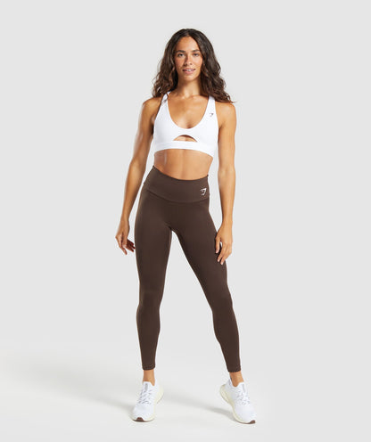 Gymshark Training Leggings - Archive Brown