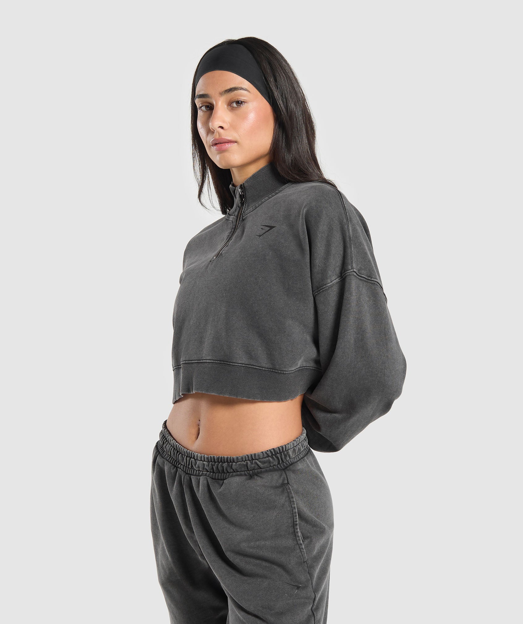 Gymshark Whitney 1/4 Zip - Black