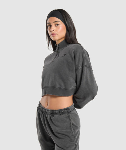 Gymshark Whitney 1/4 Zip - Black